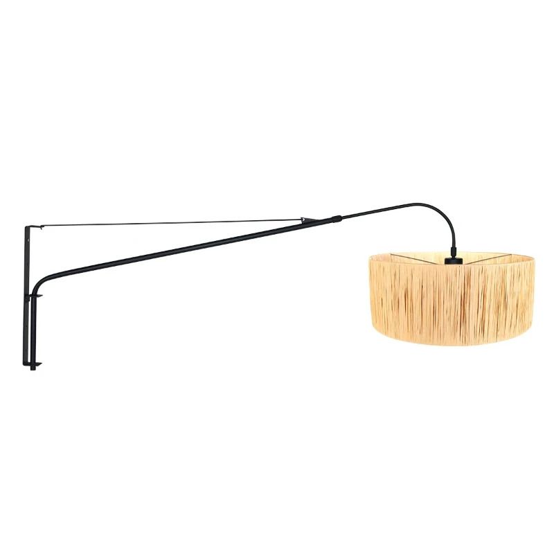 Steinhauer Elegant Classy LED Wandlamp | 1x E27 40W | Dimbaar | Naturel/Zwart
