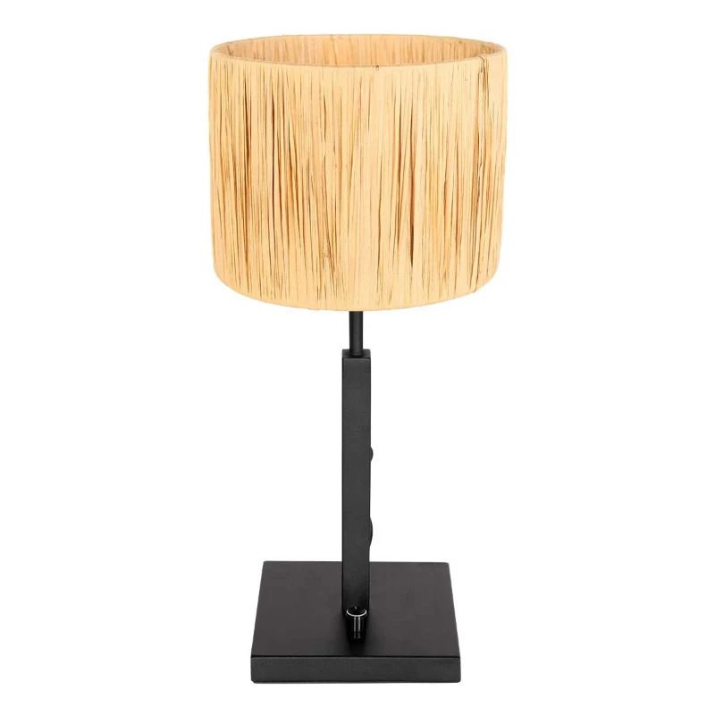Steinhauer Stang LED Tafellamp | 1x E27 40W | Dimbaar | Naturel/Zwart