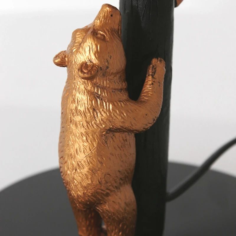 Anne Light Animaux LED Tafellamp | 1x E27 40W | Dimbaar | Goud/Zwart