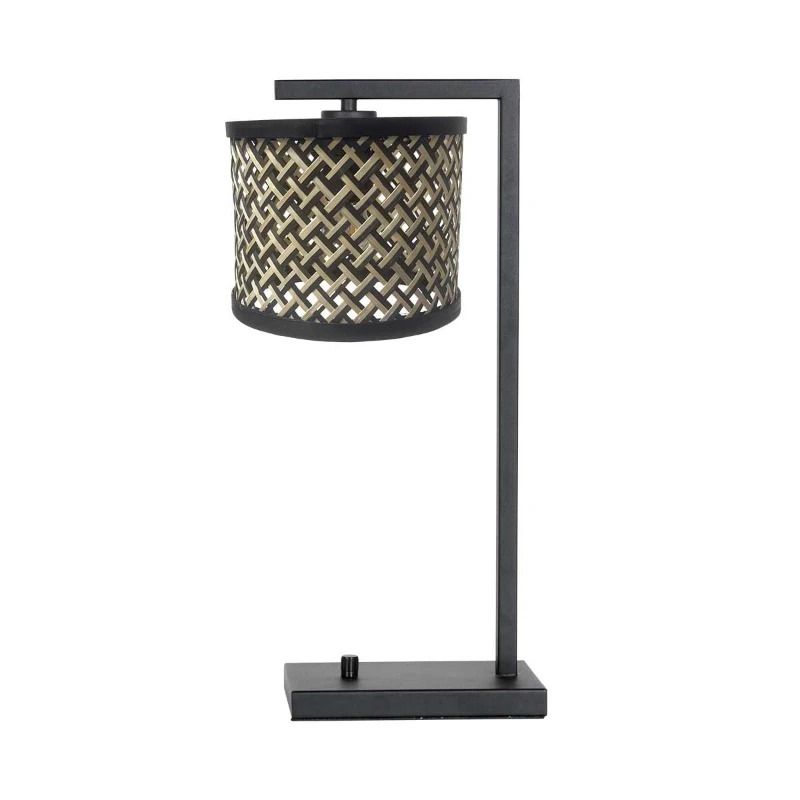 Steinhauer Stang LED Tafellamp | 1x E27 40W | Dimbaar | Naturel/Zwart