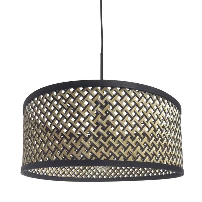 Steinhauer Sparkled Light LED Hanglamp | 1x E27 40W | Dimbaar | Naturel/Zwart