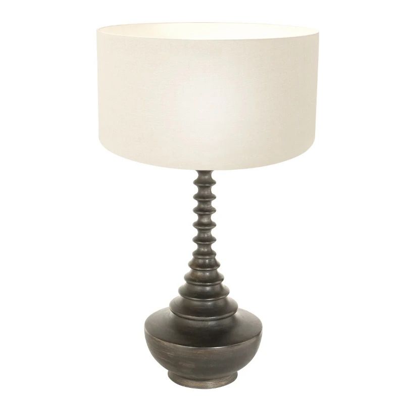 Anne Light Bois LED Tafellamp | 1x E27 40W | Dimbaar | Wit/Zwart