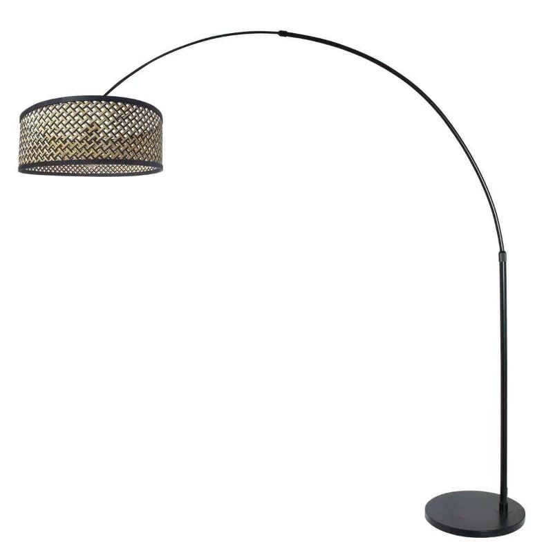 Steinhauer Sparkled Light LED Vloerlamp | 1x E27 40W | Dimbaar | Naturel/Zwart