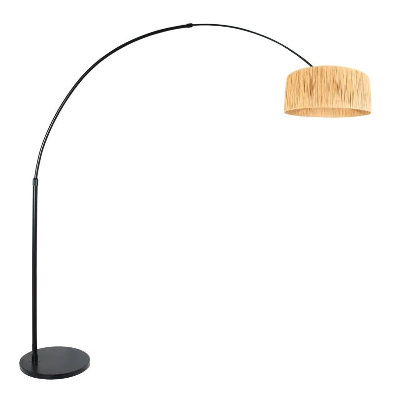 Steinhauer Sparkled Light LED Vloerlamp | 1x E27 40W | Dimbaar | Naturel/Zwart
