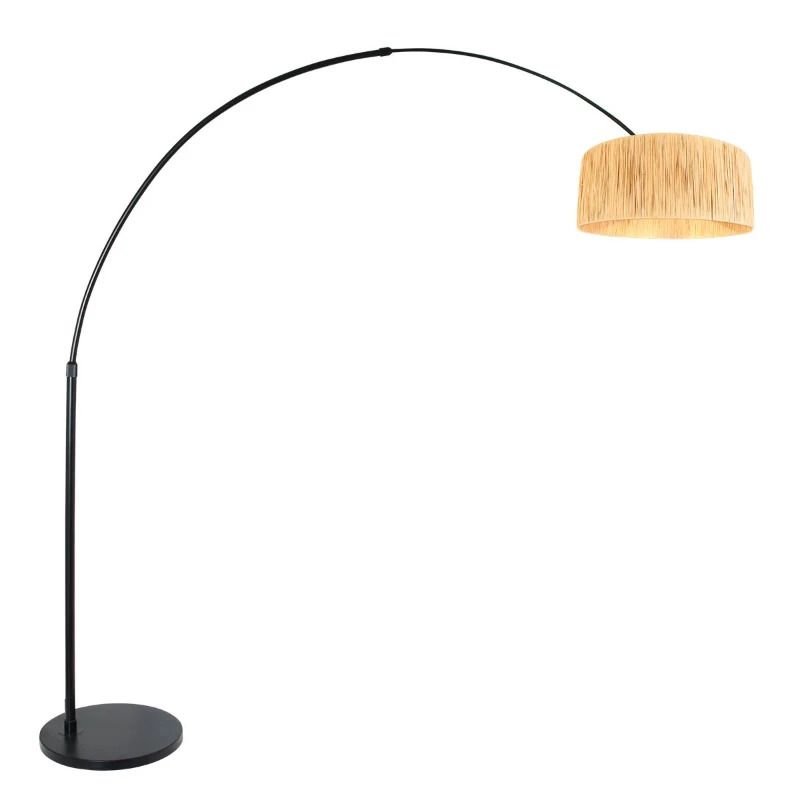 Steinhauer Sparkled Light LED Vloerlamp | 1x E27 40W | Dimbaar | Naturel/Zwart