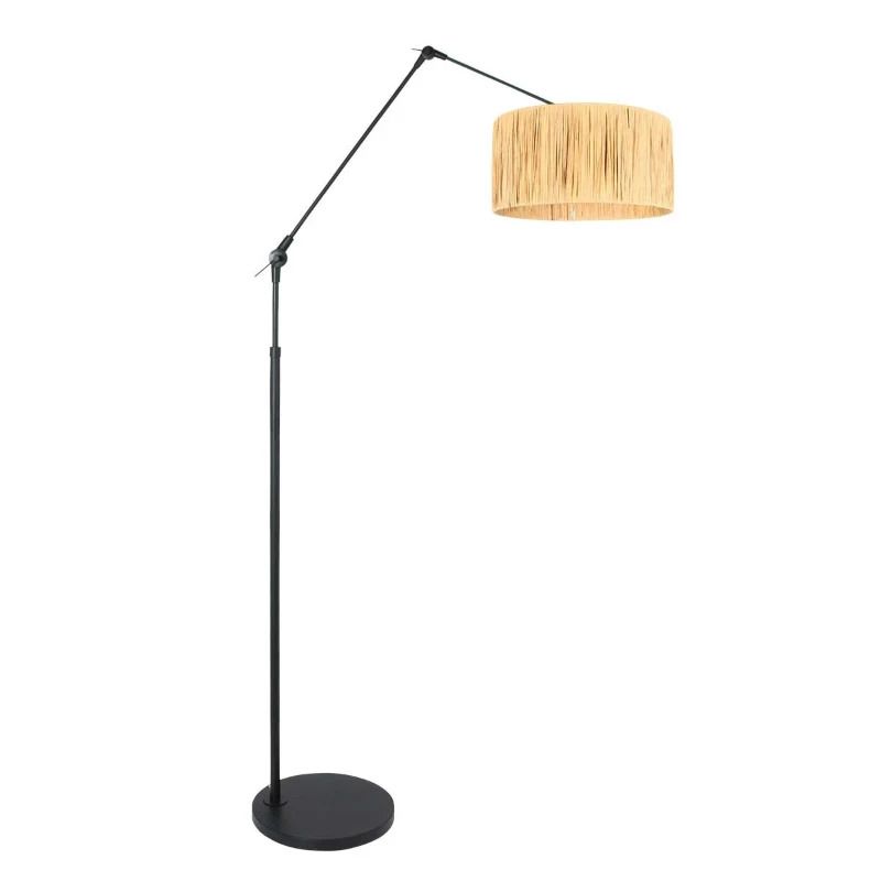 Steinhauer Prestige Chic LED Vloerlamp | 1x E27 40W | Dimbaar | Naturel/Zwart