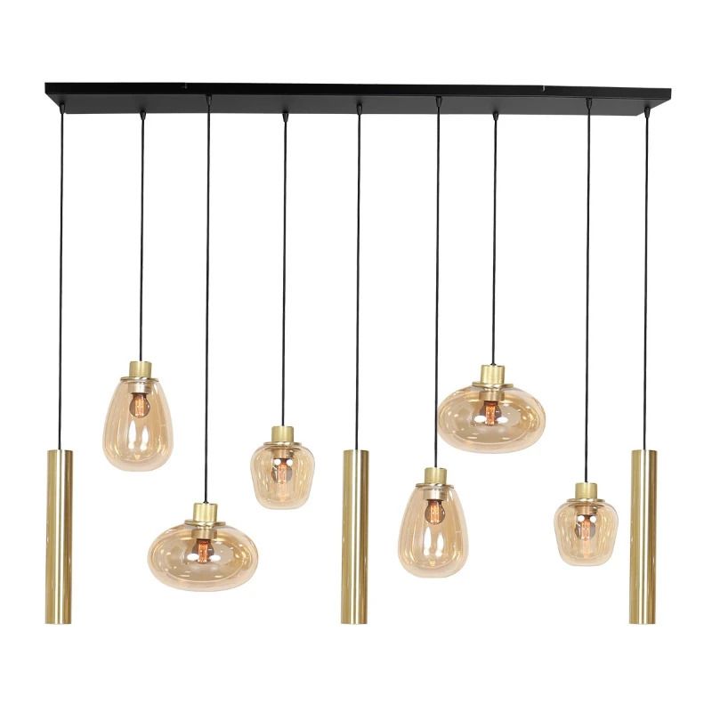 Steinhauer Reflexion LED Hanglamp | 9x GU10 5W 2200K/2700K 1065lm 922/927