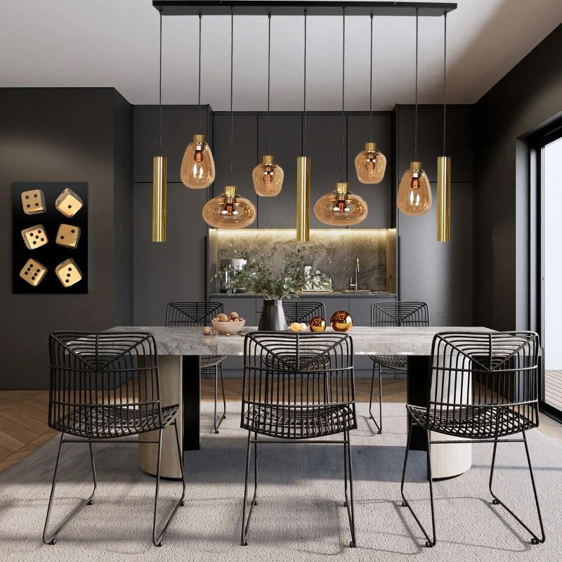 Steinhauer Reflexion LED Hanglamp | 9x GU10 5W 2200K/2700K 1065lm 922/927