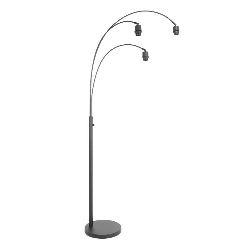 Steinhauer Sparkled Light LED Vloerlamp | 3x E27 40W | Dimbaar | Zwart