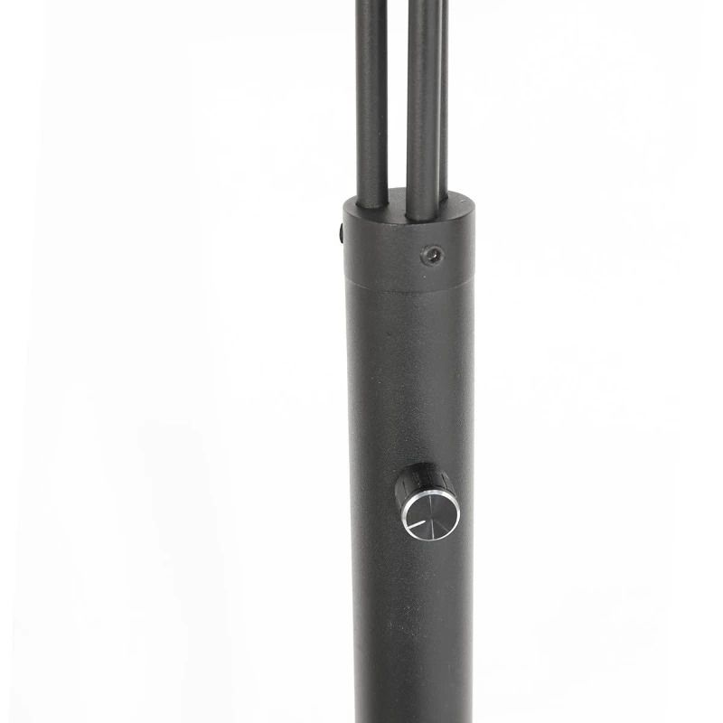 Steinhauer Sparkled Light LED Vloerlamp | 3x E27 40W | Dimbaar | Naturel/Zwart