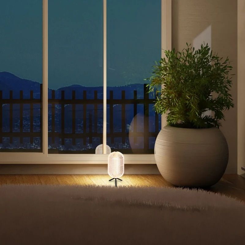 Mexlite Geripu LED Tafellamp | 8W 2700K 800lm 927 | Dimbaar | Transparant/Zwart