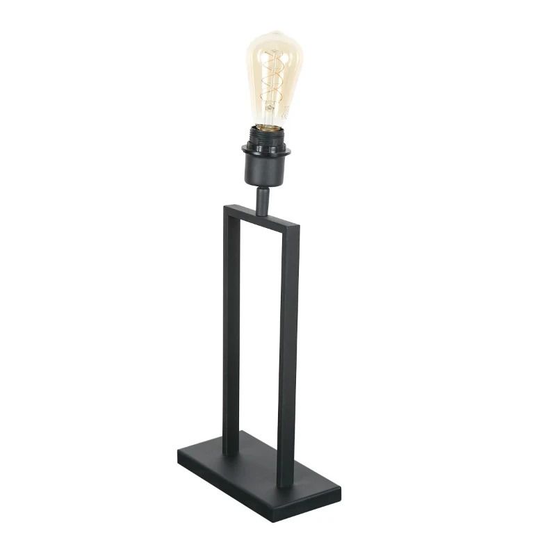 Steinhauer Stang LED Tafellamp | 1x E27 40W | Dimbaar | Zwart