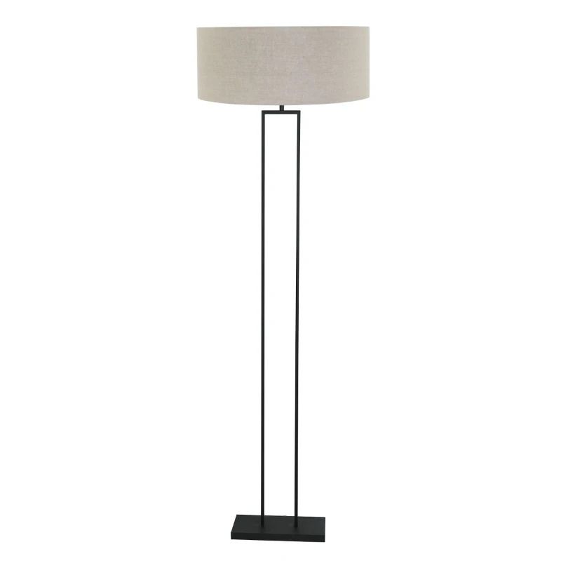 Steinhauer Stang LED Vloerlamp | 1x E27 40W | Dimbaar | Grijs/Zwart