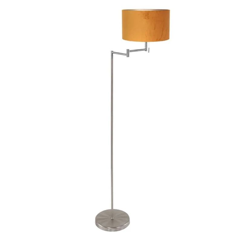 Mexlite Bella LED Vloerlamp | 1x E27 40W | Dimbaar | Goud/Staal