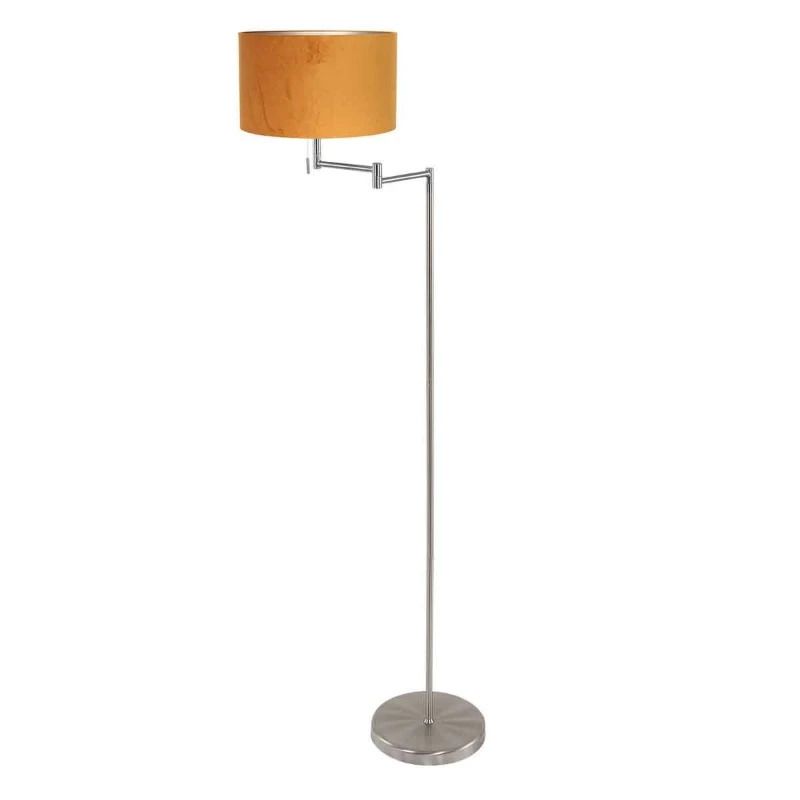 Mexlite Bella LED Vloerlamp | 1x E27 40W | Dimbaar | Goud/Staal