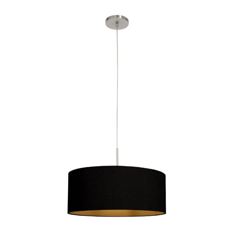 Steinhauer Sparkled Light LED Hanglamp | 1x E27 40W | Dimbaar | Staal/Zwart