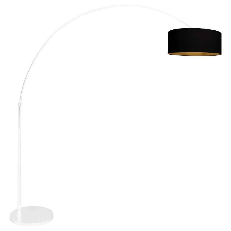 Steinhauer Sparkled Light LED Vloerlamp | 1x E27 40W | Dimbaar | Wit/Zwart