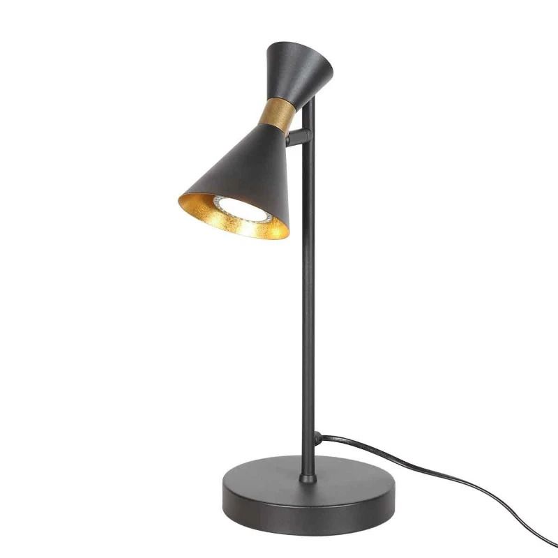 Anne Light Preto LED Tafellamp | 1x GU10 10W | Dimbaar | Goud/Zwart