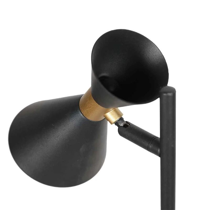 Anne Light Preto LED Tafellamp | 1x GU10 10W | Dimbaar | Goud/Zwart