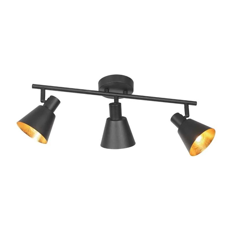 Mexlite Oeroe LED Downlighter | 3x E14 40W | Dimbaar | Goud/Zwart