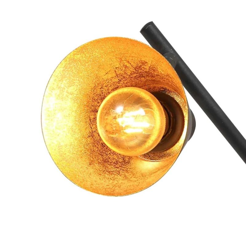 Mexlite Oeroe LED Downlighter | 3x E14 40W | Dimbaar | Goud/Zwart