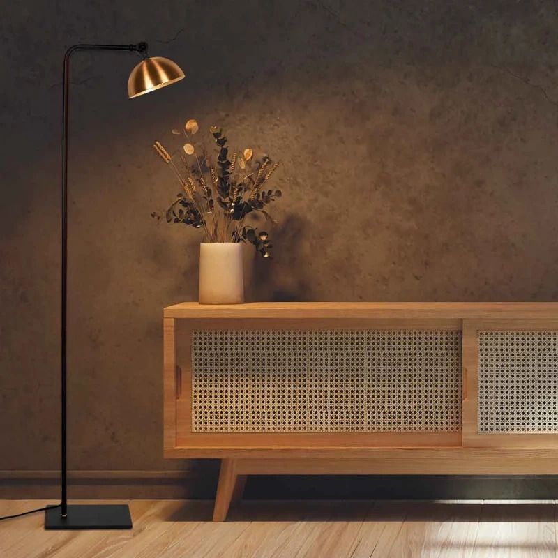 Steinhauer Pintino LED Vloerlamp | 1x GU10 10W | Dimbaar | Brons/Zwart