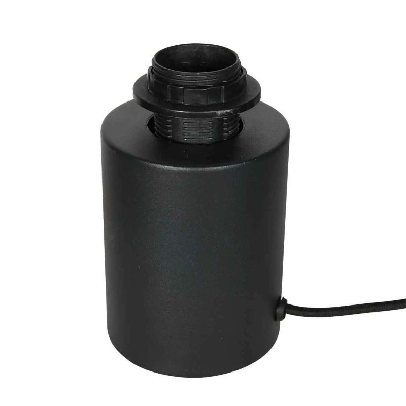 Steinhauer Bloeba LED Tafellamp | 1x E27 40W | Dimbaar | Zwart