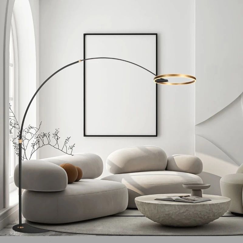Steinhauer Ringlux LED Vloerlamp | 40W 2200K/2600K 4000lm 922/926 | Dimbaar