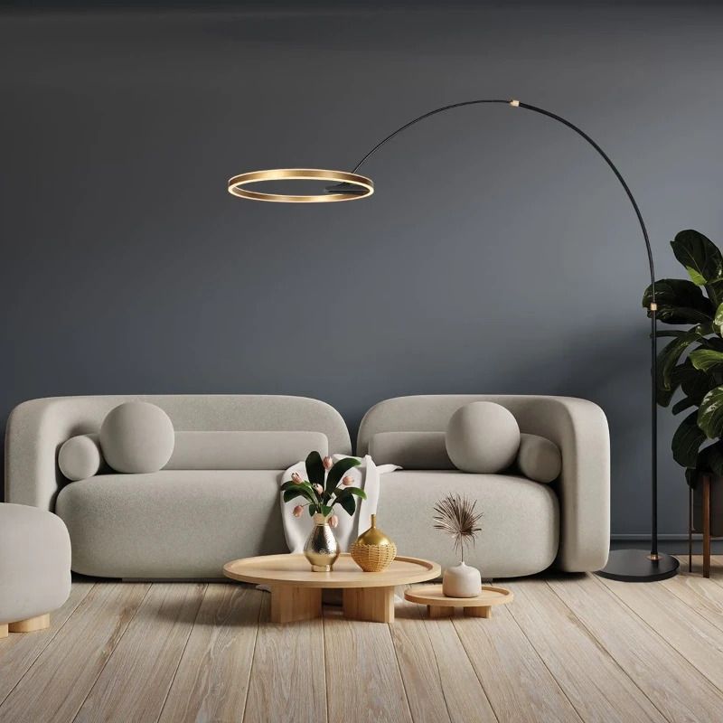 Steinhauer Ringlux LED Vloerlamp | 40W 2200K/2600K 4000lm 922/926 | Dimbaar