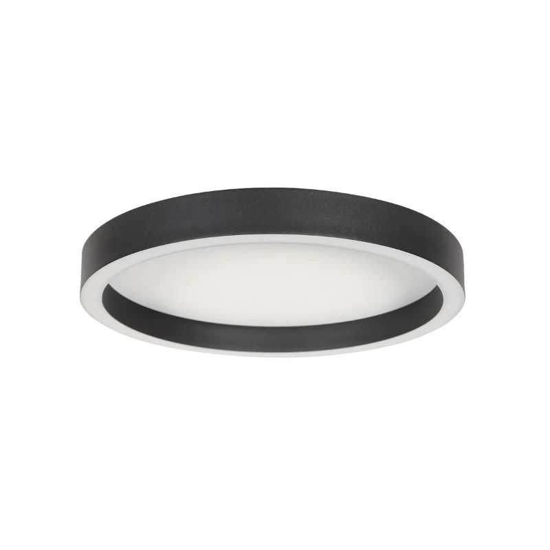 Steinhauer Ringlux LED Plafondlamp | 20W 2700K 2500lm 927 | Dimbaar | Zwart