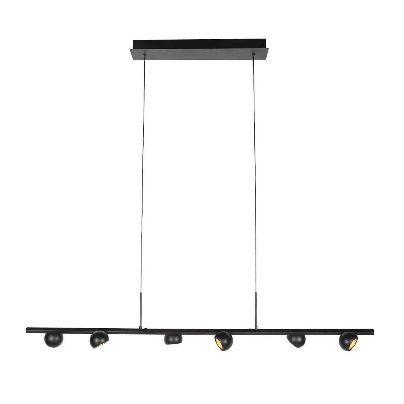 Steinhauer Marcadore LED Hanglamp | 30W 2700K 3000lm 927 | Dimbaar | Zwart