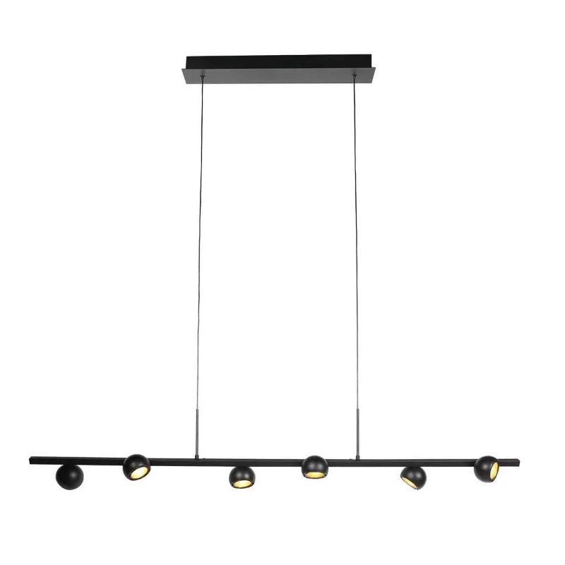Steinhauer Marcadore LED Hanglamp | 30W 2700K 3000lm 927 | Dimbaar | Zwart