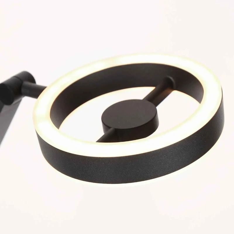 Steinhauer Ringlux LED Tafellamp | 10W 2700K 1000lm 927 | Dimbaar | Zwart