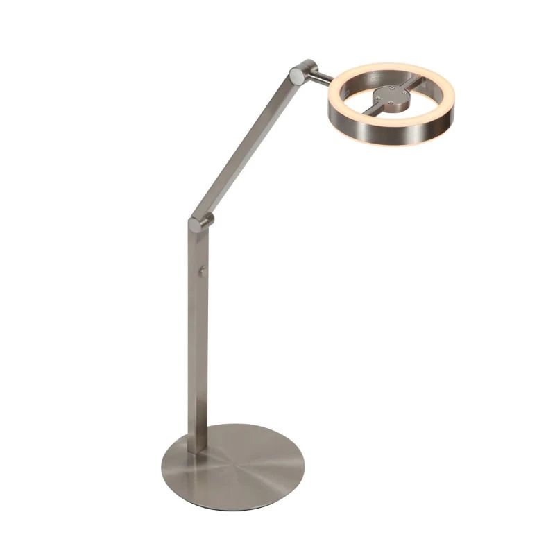 Steinhauer Ringlux LED Tafellamp | 10W 2700K 1000lm 927 | Dimbaar | Staal
