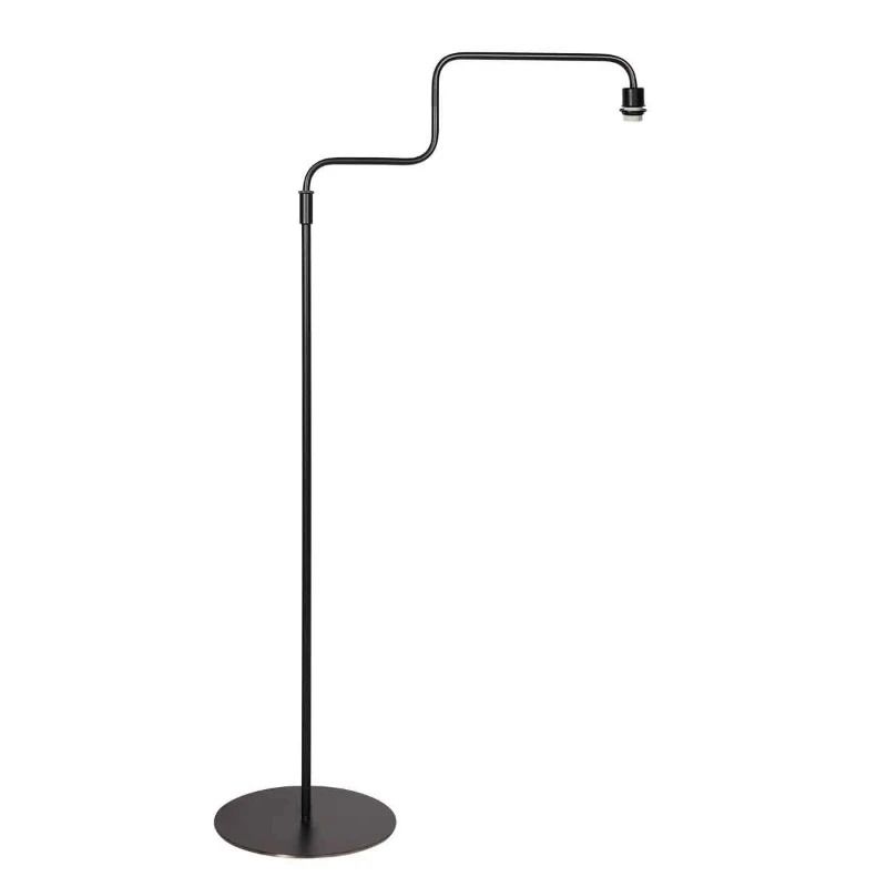Steinhauer Bloeba LED Vloerlamp | 1x E27 40W | Dimbaar | Zwart