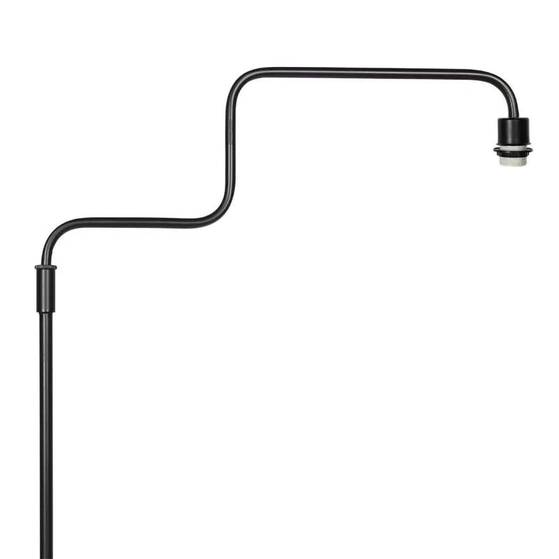 Steinhauer Bloeba LED Vloerlamp | 1x E27 40W | Dimbaar | Zwart