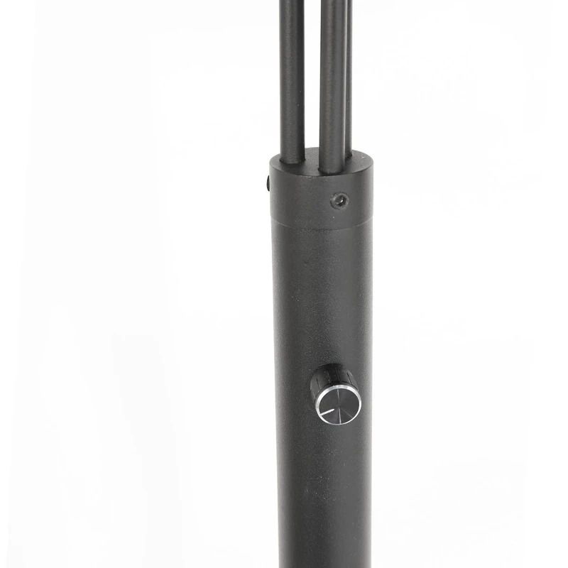 Steinhauer Sparkled Light LED Vloerlamp | 3x E27 | Zwart