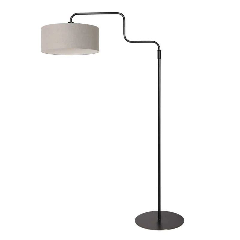 Steinhauer Bloeba LED Vloerlamp | 1x E27 40W | Dimbaar | Zwart