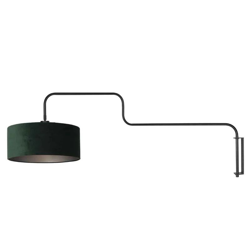 Steinhauer Bloeba LED Wandlamp | 1x E27 40W | Dimbaar | Groen/Zwart