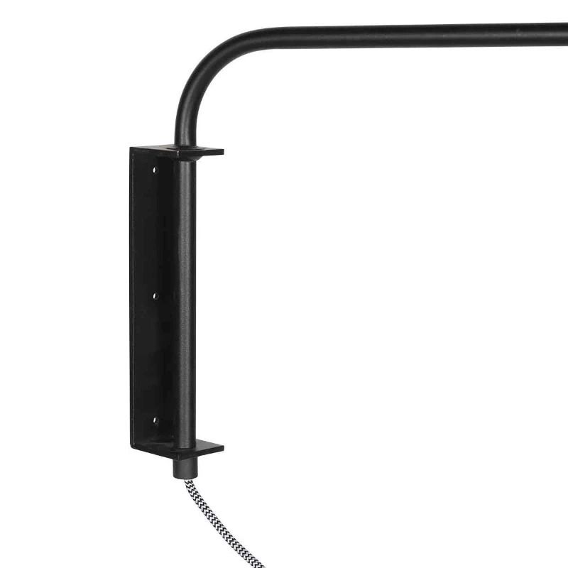 Steinhauer Bloeba LED Wandlamp | 1x E27 40W | Dimbaar | Naturel/Zwart