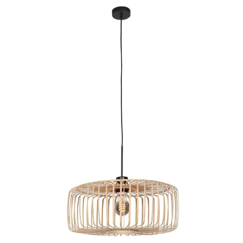 Steinhauer Breeza-Beache LED Hanglamp | 1x E27 40W | Dimbaar | Naturel/Zwart