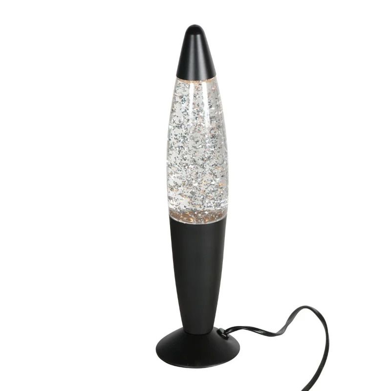Mexlite Volcan LED Tafellamp | 1x E14 25W 2700K 150lm 827 | Zwart