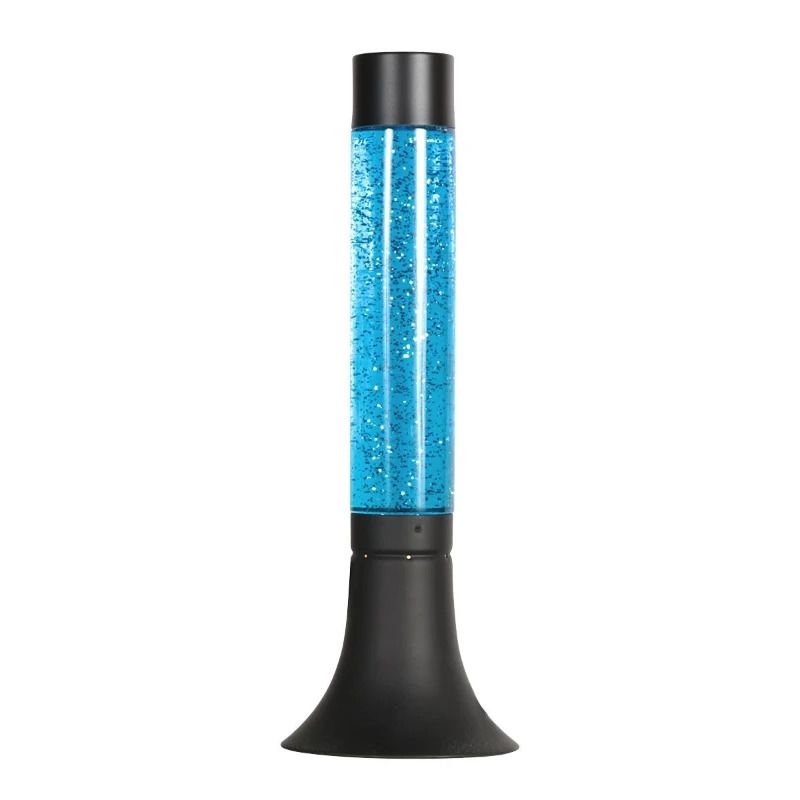 Mexlite Volcan LED Tafellamp | 1x E14 25W 2700K 150lm 827 | Blauw/Zwart
