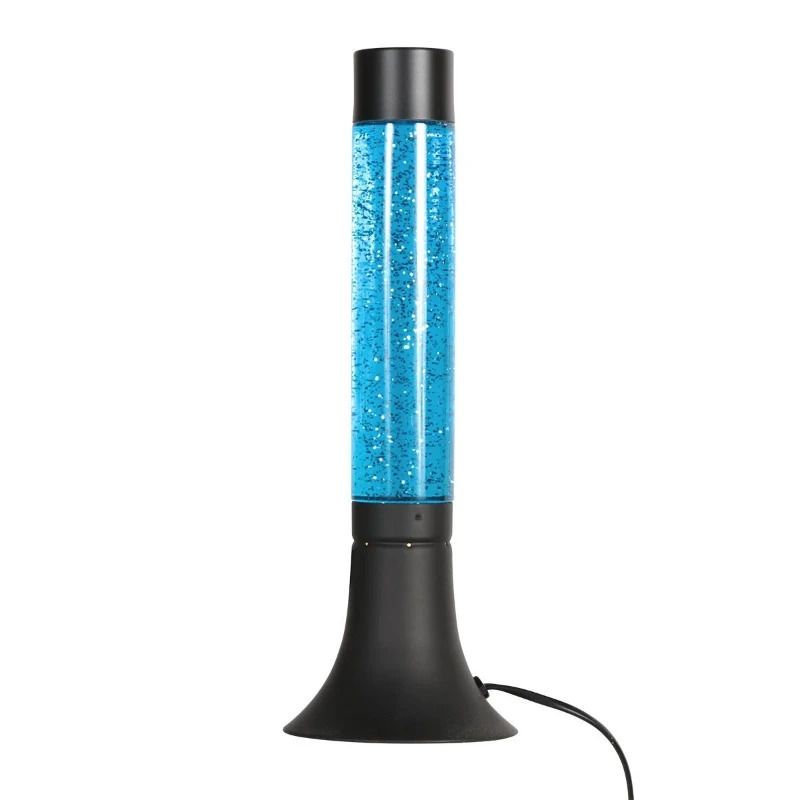 Mexlite Volcan LED Tafellamp | 1x E14 25W 2700K 150lm 827 | Blauw/Zwart