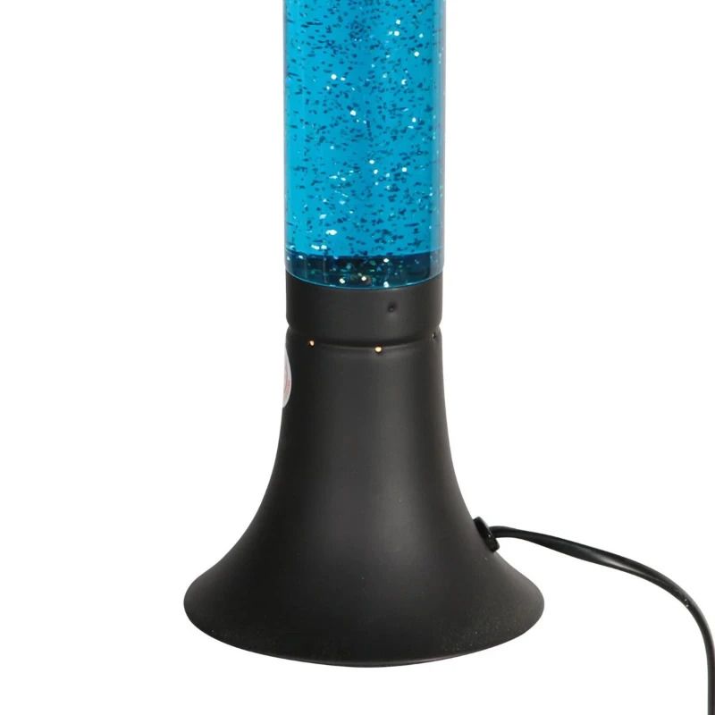 Mexlite Volcan LED Tafellamp | 1x E14 25W 2700K 150lm 827 | Blauw/Zwart