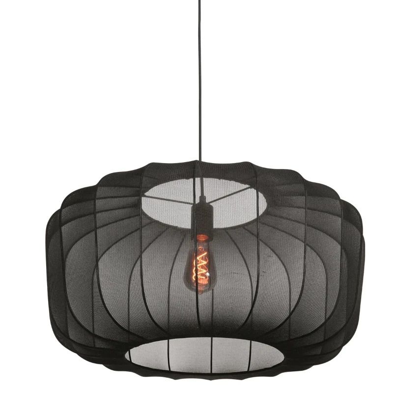 Anne Light Sable LED Hanglamp | 1x E27 40W | Dimbaar | Zwart