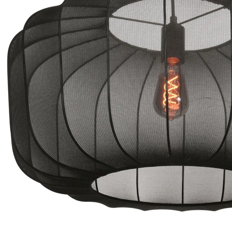 Anne Light Sable LED Hanglamp | 1x E27 40W | Dimbaar | Zwart
