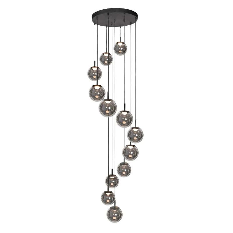 Steinhauer Bollique LED Hanglamp | 72W 2700K 7200lm 927 | Dimbaar | Zwart