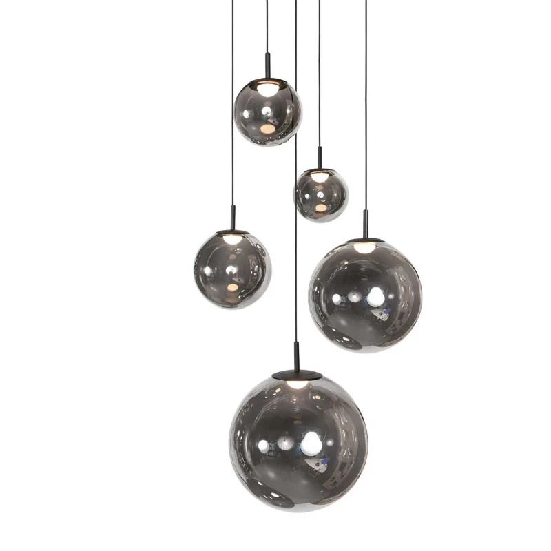 Steinhauer Bollique LED Hanglamp | 30W 2700K 3000lm 927 | Dimbaar | Zwart