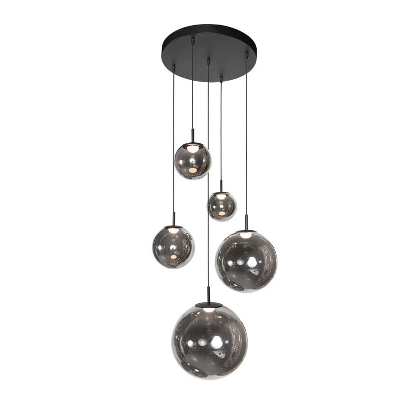 Steinhauer Bollique LED Hanglamp | 30W 2700K 3000lm 927 | Dimbaar | Zwart